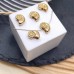 10,5*9 мм, Цвет золото, Бусина Ракушка улитка