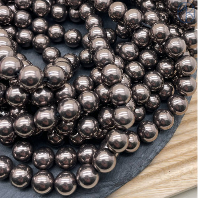 10 мм Гематин имитация коричневый №2