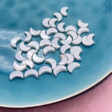 10x7,5 мм, Жемчуг Майорка луна (штучно)