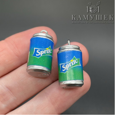 12*23,5мм Цвет серебро, Подвеска Sprite