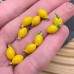 12,5 мм, цвет серебро, Подвеска лимон