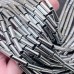 13х4 мм, Гематин имитация трубочки темное серебро