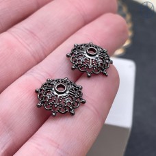 15*4,5 мм Цвет черный, Шапочка узор