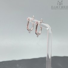 19,4*3,3 мм Цвет серебро, Швензы без страз