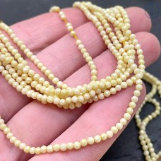 2,5 мм, Циркон огранка желтый (кубический цирконий, фианит) 