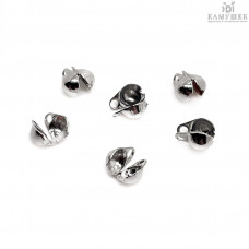 2,5х4 мм, цвет серебро, Каллоты-книжка 10шт.