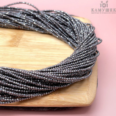 2 мм, Гематин имитация алмазная огранка