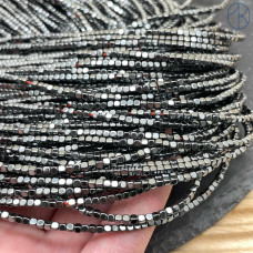 2 мм Гематин имитация, куб округленные стороны