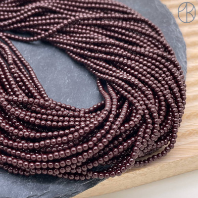 2 мм Гематин имитация темно-бордовый 