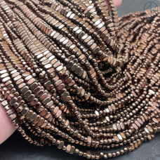 2х4 мм, Гематин имитация плоский прямоугольник коричневый