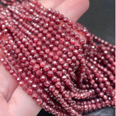 3 мм, Циркон огранка бордовый с эффектом снежного кварца (кубический цирконий, фианит) 3 мм, Циркон огранка бордовый с эффектом снежного кварца (кубический цирконий, фианит)