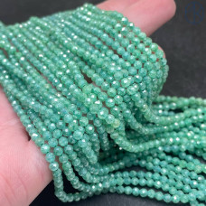 3 мм, Циркон огранка зеленый №2 с эффектом снежного кварца (кубический цирконий, фианит) 3 мм, Циркон огранка зеленый №2 с эффектом снежного кварца (кубический цирконий, фианит)