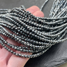 3 мм, Гематин имитация алмазная огранка