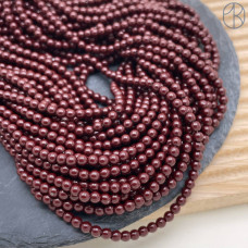 3 мм Гематин имитация бордовый 