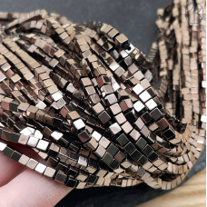 3 мм Гематин имитация, цвет коричневый №2, куб