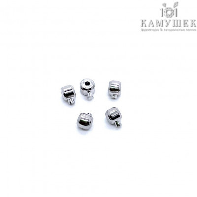 3 мм, Кримпы оne touch люкс уп.10шт, цвет серебро