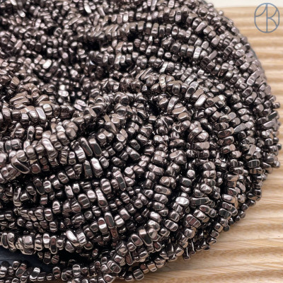 4-6 мм, Гематин имитация сколы шлифованные коричневый №2