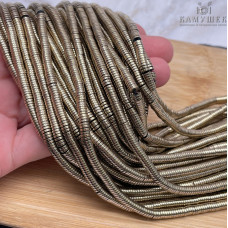 4х1 мм, Гематин имитация диски темное золото