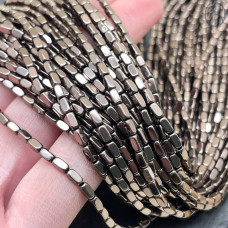 4х2 мм, Гематин прямоугольник имитация коричневый №2