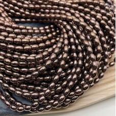 4х6 мм Гематин имитация рис коричневый