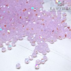 5328 Xilion Bicone 3mm Rose Water Opal Shimmer уп. 20шт.