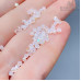 5328 Xilion Bicone 3mm White Opal Shimmer уп. 20шт.