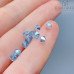 5328 Xilion Bicone 4 mm Aquamarine Aurore Boreale уп. 20шт