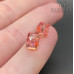 5601 Cube Bead 6мм Rose Peach Shimmer B