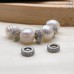 6*2,3 мм Цвет серебро, Разделитель колесо стразы 