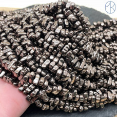 6-7 мм, Гематин имитация сколы шлифованные коричневый №2