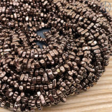6-7 мм, Гематин имитация сколы шлифованные коричневый