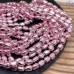 6-9 мм Гематин имитация галтовка, цвет розовый 