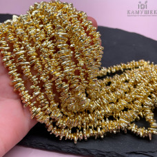 6-9 мм Гематин сколы шлифованные светлое золото имитация