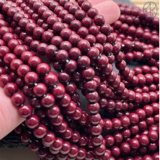 6 мм Гематин имитация бордовый 