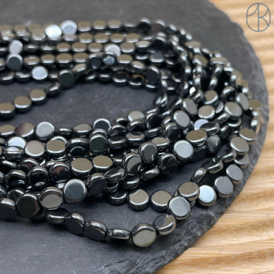 6 мм Гематин круг плоский имитация