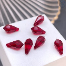6000 Classic Drop 15 мм Crystal Burgundy
