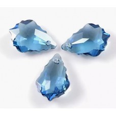 6090 Baroque 16*11мм  Aquamarine 