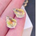 6090 Baroque Pendant 16х11 мм Crystal Aurore Boreale (AB)