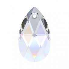 6106 Pear-shaped 16мм Crystal AB  