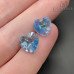 6228 Xilion Heart 10,3*10 мм Aquamarine Aurore Boreale (AB)