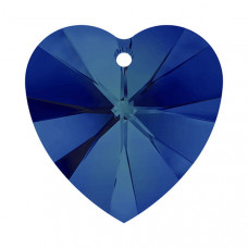 6228 Xilion Heart 14,4*14 мм Crystal Bermuda Blue (BB)