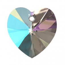 6228 Xilion Heart 14,4*14 мм Crystal Shimmer (SHIM)