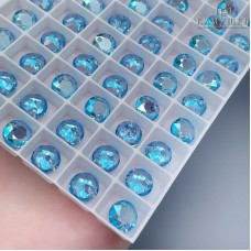 6430 Classic Cut 8 мм Aquamarine Shimmer (202 SHIM)