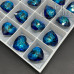 6432 Heart Cup Pendant 14,5 мм Crystal Bermuda Blue (BB)