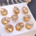 6433 Pear Cut Pendant 9 мм Golden Shadow