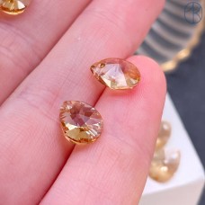 6433 Pear Cut Pendant 9 мм Golden Shadow