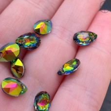 6433 Pear Cut Pendant 9х6 мм Vitrail Medium