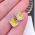 6435 Emerald Cut 11,5 мм Crystal Aurore Boreale (AB)