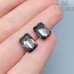 6435 Emerald Cut 11,5 мм Crystal Silver Night (SINI)