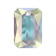 6435 Emerald Cut 16 мм Crystal Aurore Boreale (AB)